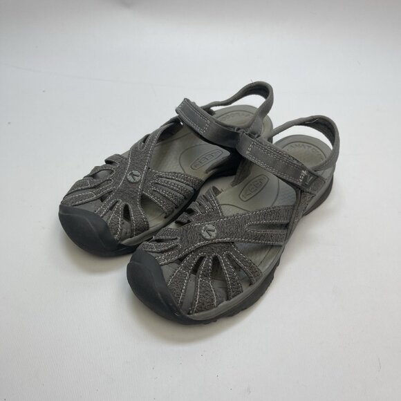 KEEN Rose Sandals Model 1016733 Casual Closed Toe Gray Women's Size 8 US Hike - Picture 4 of 14